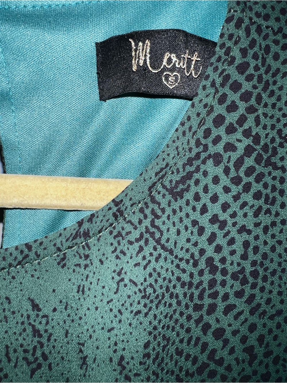 Meritt Snake-Print Ruffle Sleeve Dress - Picture 2 of 8